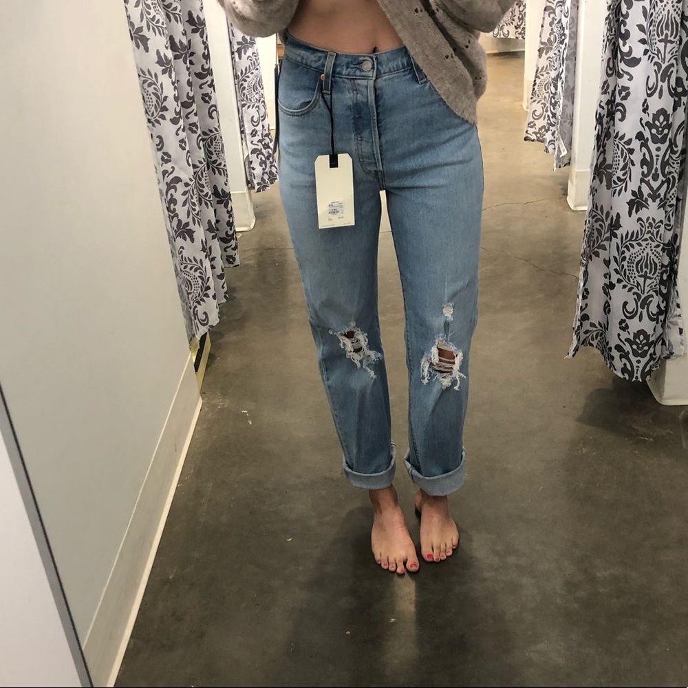 Levi’s rib cage denim